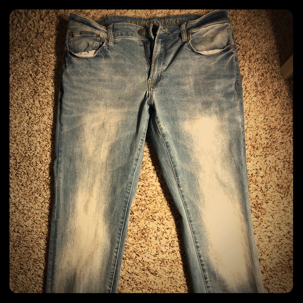 American eagle slim fit jeans.